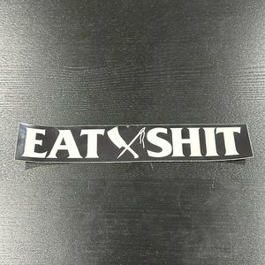Rusty Butcher Decal Swingarm Sticker